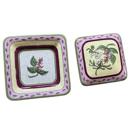 PartyLite P7584 Fusions Decorative Topper & Tray Ensemble Nature *New* - Picture 3 of 7